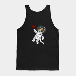 Astronaut Cat Tank Top